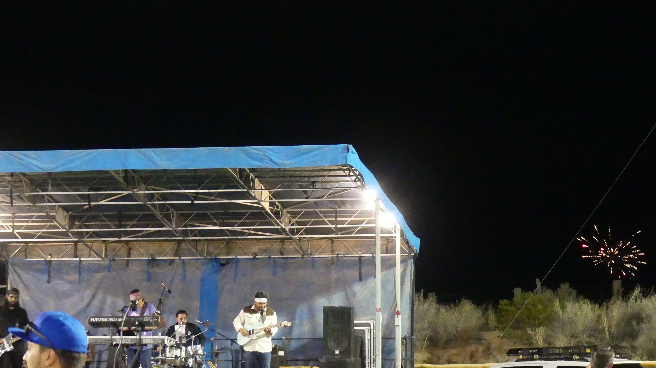 The band Whiplash performs at 4th Friday