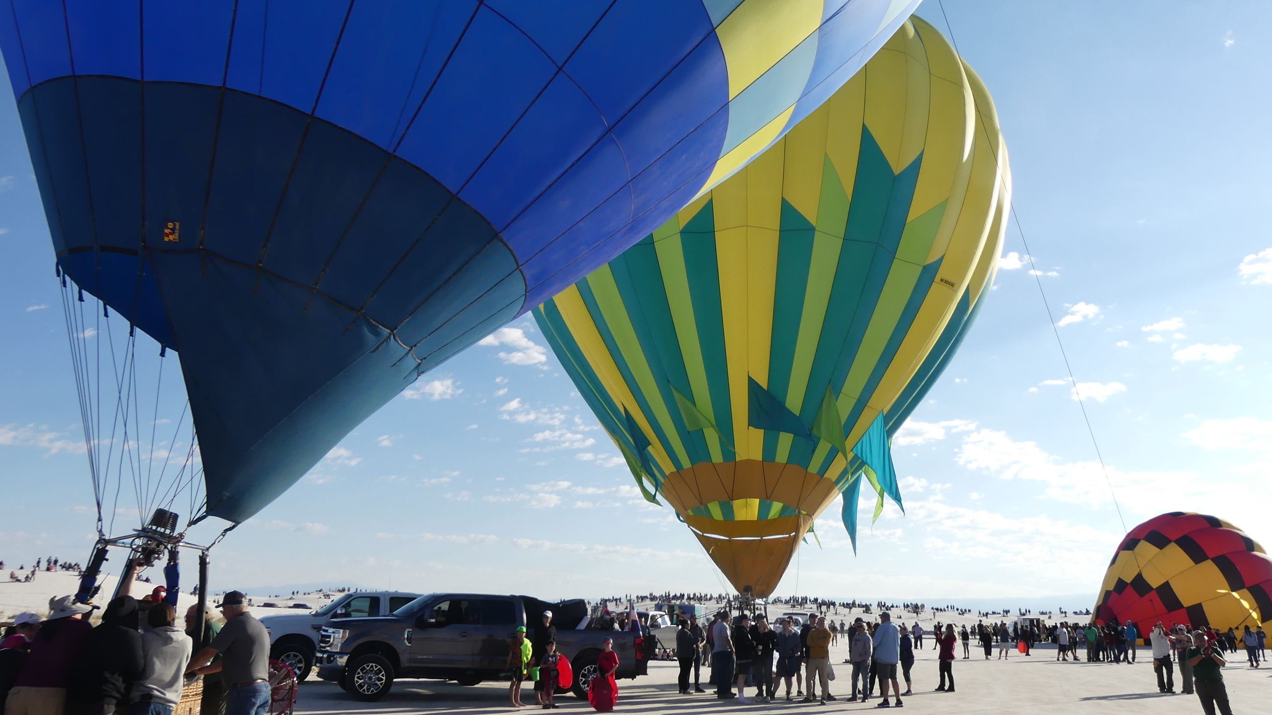 Balloons at the White Sands Balloon Invitational