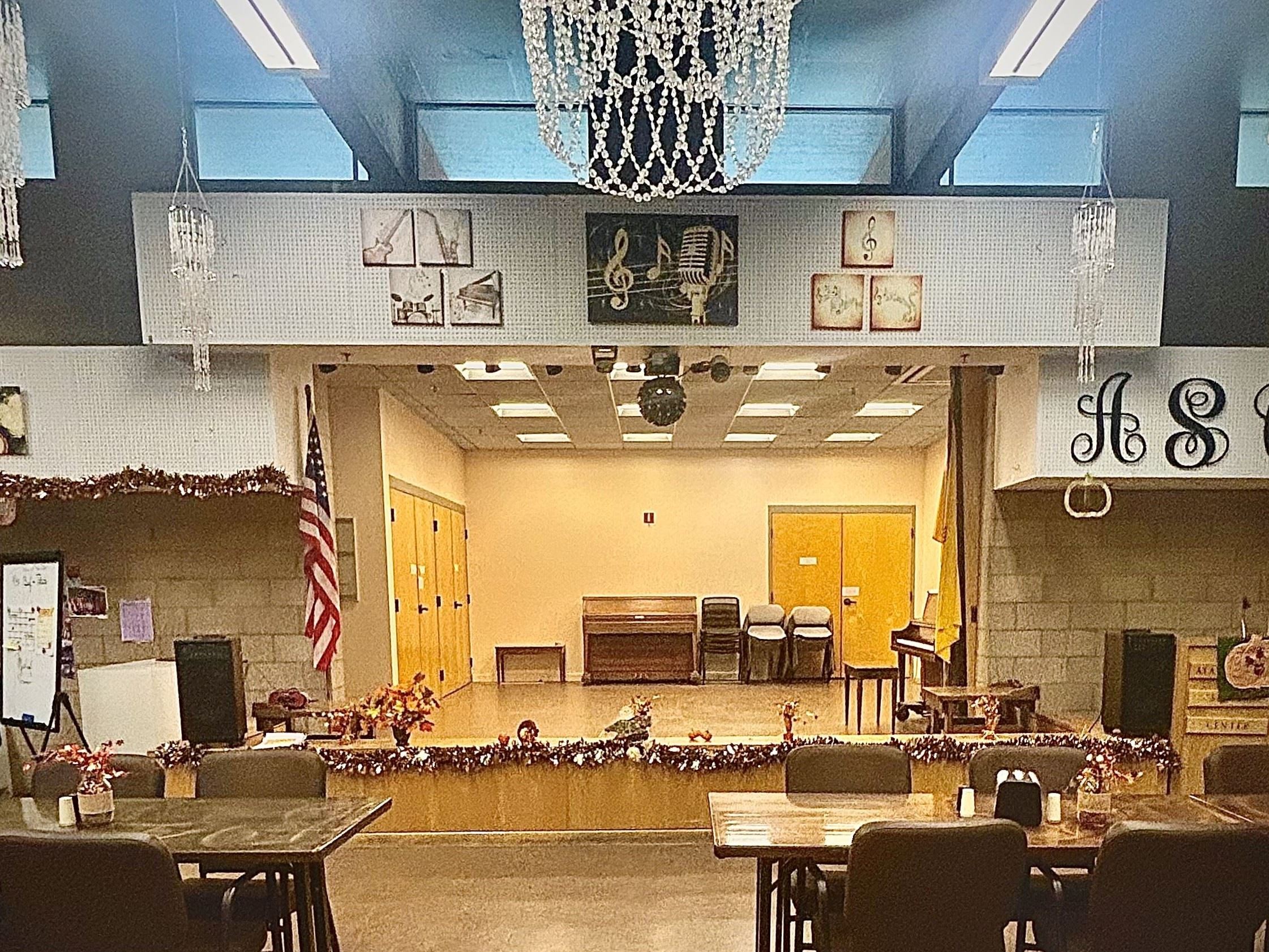 Alamo Senior Center Stage