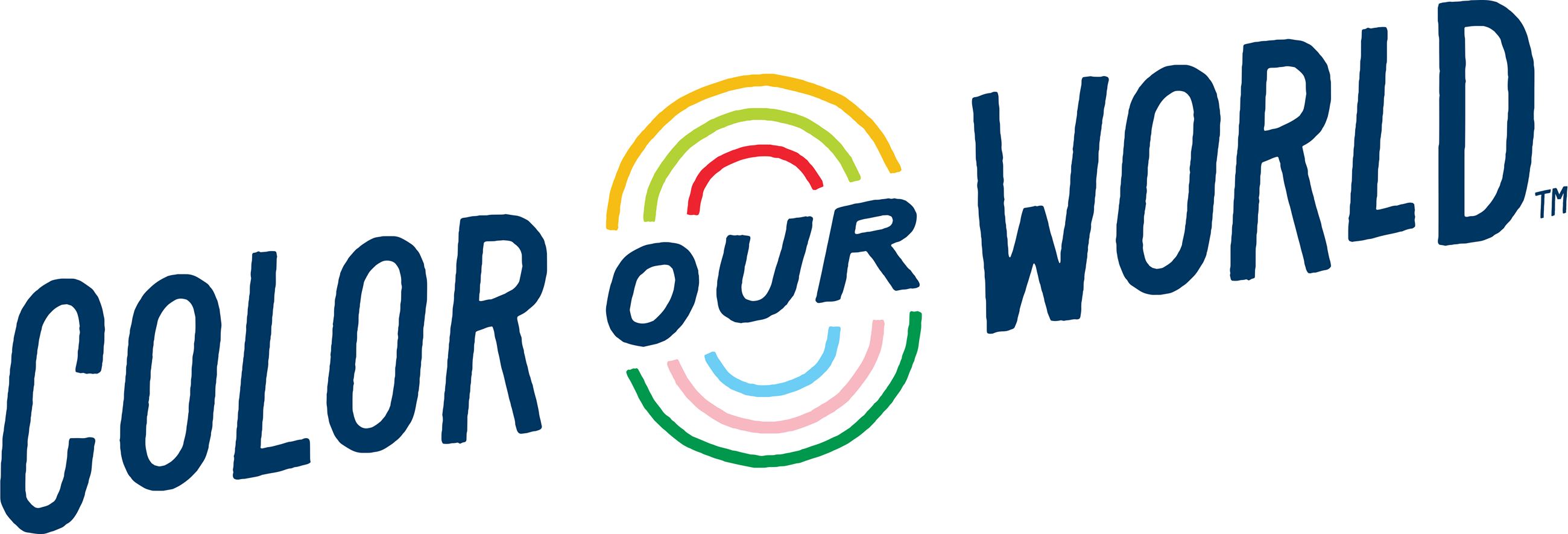 Color Our World summer reading program logo 